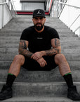 eXtend Ankle – Kompressionilkkasukat työkäyttöön - Musta/lime