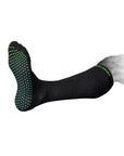 eXtend Grip – Kompressiosukat pitopohjalla - Musta/lime.